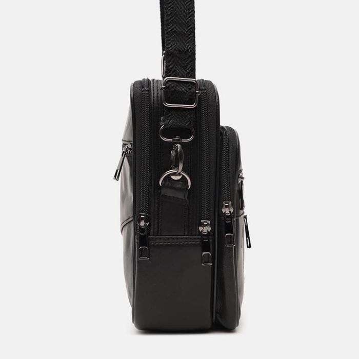 Чоловіча шкіряна сумка Ricco Grande T13B.ZİK-black купити недорого в Ти Купи