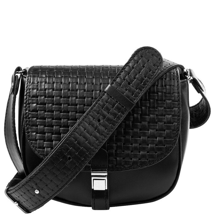 Жіноча шкіряна сумка-клатч ETERNO AN-064-black купити недорого в Ти Купи