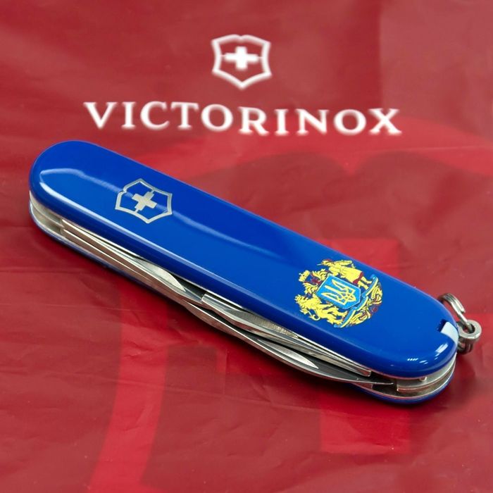 Складной нож Victorinox SPARTAN UKRAINE Большой Герб Украины 1.3603.2_T0400u купить недорого в Ты Купи
