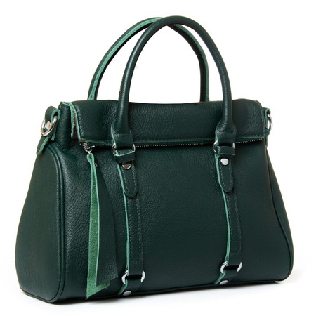 Жіноча шкіряна сумка P108 8792-9 green купити недорого в Ти Купи