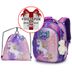 Набор школьный для девочки рюкзак Winner /SkyName R4-410 + мешок для обуви (фирменный пенал в подарок)