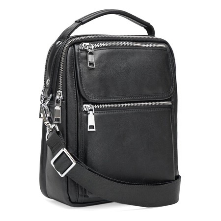 Мужская кожаная сумка Ricco Grande K16353-black купить недорого в Ты Купи