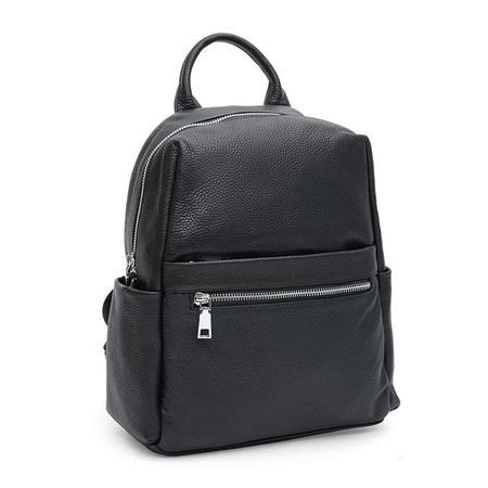 Жіночий шкіряний рюкзак Keizer K18016WBL-чорний купити недорого в Ти Купи