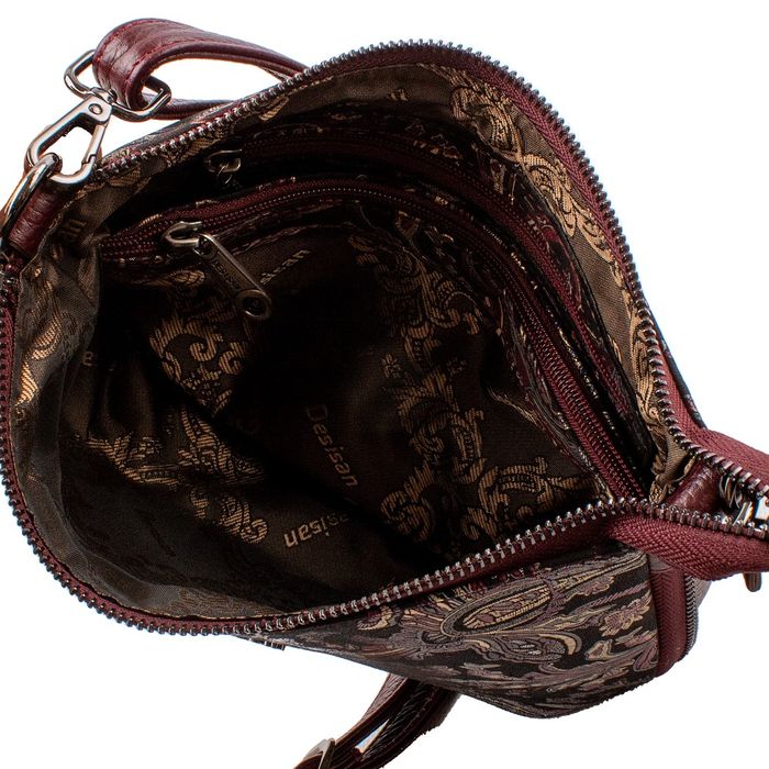 Жіноча шкіряна сумка DESISAN SHI3044-718 купити недорого в Ти Купи
