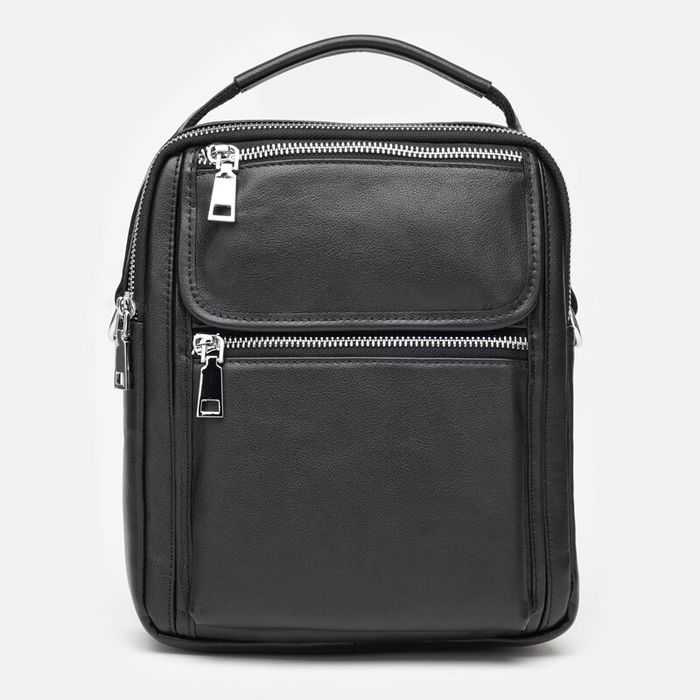 Мужская кожаная сумка Ricco Grande K16353-black купить недорого в Ты Купи