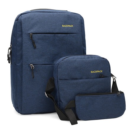 Рюкзак + сумка Monsen C11083-blue купити недорого в Ти Купи