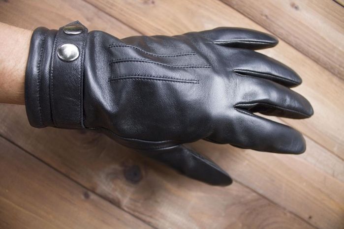Чоловічі сенсорні шкіряні рукавички Shust Gloves 933s3 купити недорого в Ти Купи