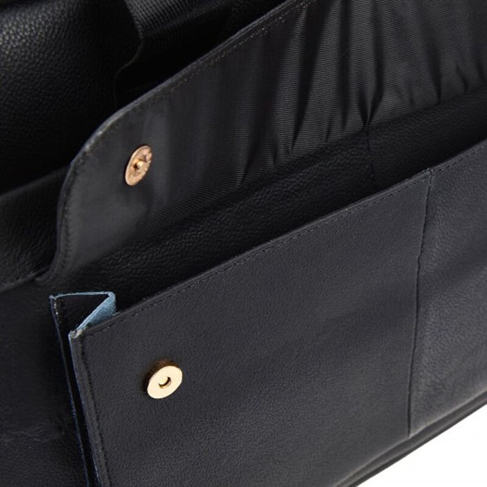 Чоловіча сумка для ноутбука Borsa Leather 1t9036-black купити недорого в Ти Купи