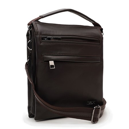 Чоловічі шкіряні сумки Ricco Grande T1tr0025br-brown купити недорого в Ти Купи