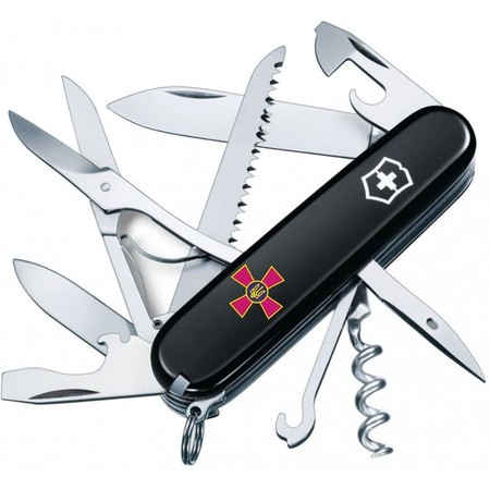 Складной нож Victorinox HUNTSMAN ARMY Эмблема ВСУ 1.3713.3_W0010u купить недорого в Ты Купи