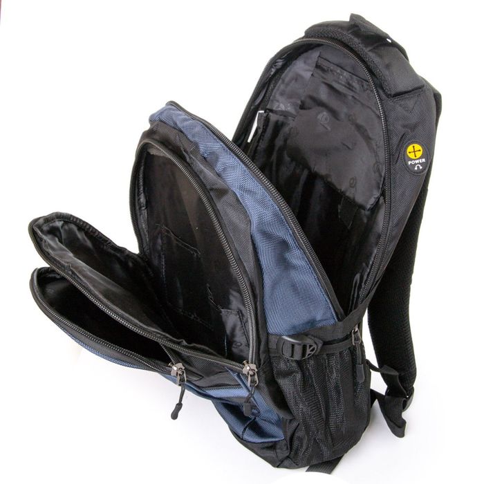 Рюкзак міської нейлонової сили в Eavas 9060 чорно-синій купити недорого в Ти Купи