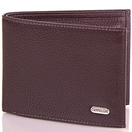 Чоловічий гаманець зі шкіри CANPELLINI SHI1043-10FL купити недорого в Ти Купи