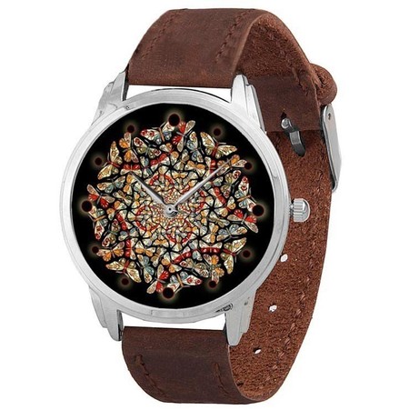 Наручний годинник Andywatch «Абстракція з метеликів» AW 567-2 купити недорого в Ти Купи