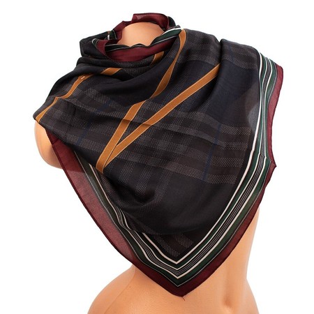 Женский шелковый шарф Eterno sat207-0042-020 купить недорого в Ты Купи