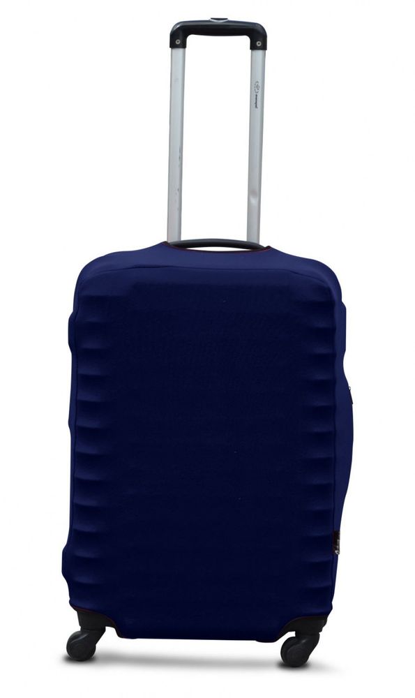 Захисний чохол для валізи Coverbag дайвінг темно-синій L купити недорого в Ти Купи