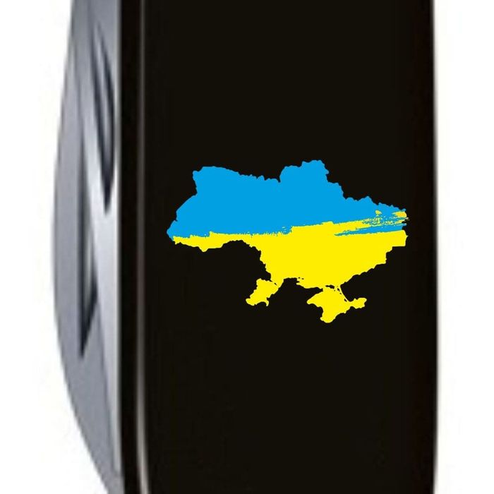 Складной нож Victorinox HUNTSMAN UKRAINE Карта Украины сине-желт. 1.3713.3_T1166u купить недорого в Ты Купи