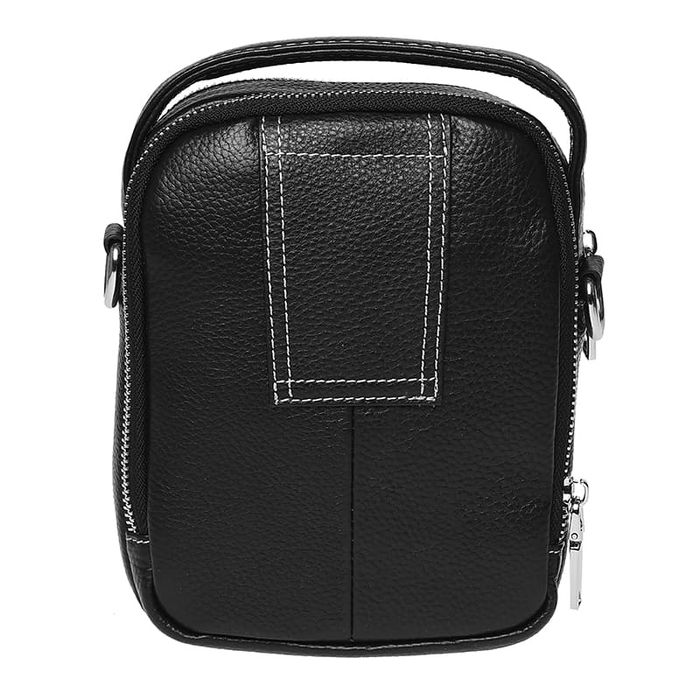 Чоловічі шкіряні сумки Ricco Grande k16066-black купити недорого в Ти Купи