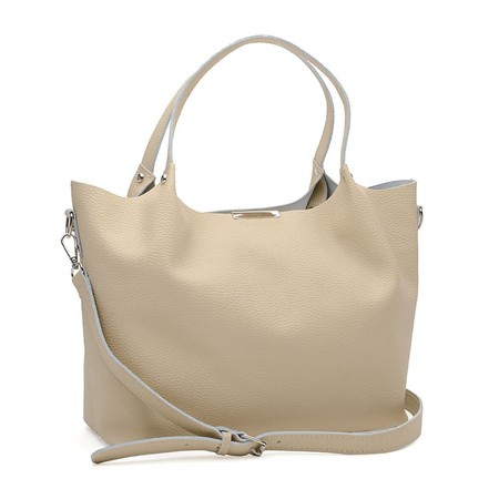 Жіноча шкіряна сумка Ricco Grande 1l943FL-beige купити недорого в Ти Купи