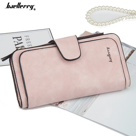 Жіночий гаманець Baellerry Forever рожевий N2345  купити недорого в Ти Купи