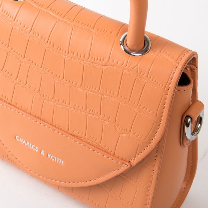 Женская сумочка из кожезаменителя FASHION 01-05 92012 orange купить недорого в Ты Купи