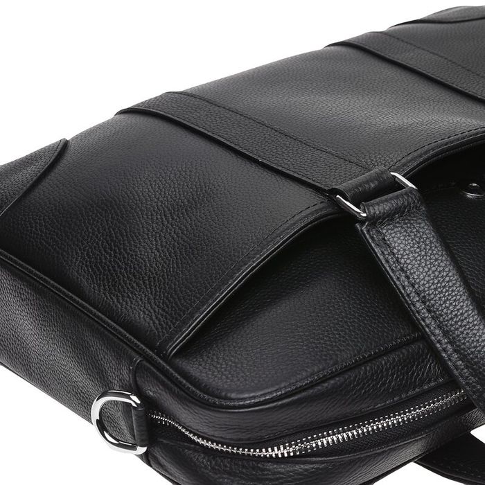 Чоловіча сумка шкіряна Keizer K19904-1-black купити недорого в Ти Купи