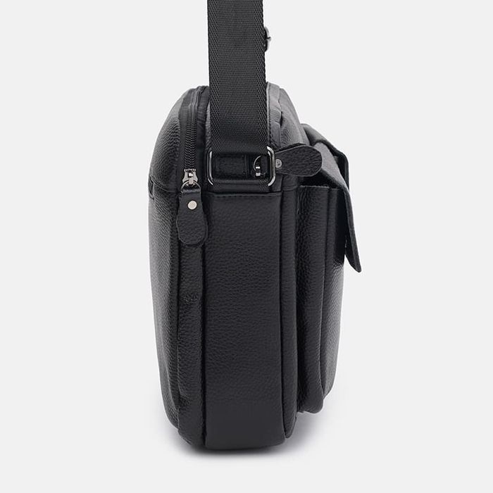 Мужская кожаная сумка Keizer K1711bl-black купить недорого в Ты Купи