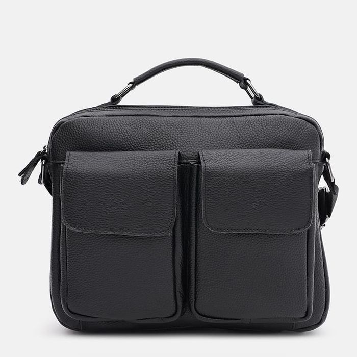 Чоловічі шкіряні сумки Keizer K1711bl-black купити недорого в Ти Купи