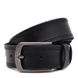 Мужской кожаный ремень Borsa Leather 125v1fx90-black