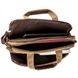 Мужская текстильная сумка коричневая для ноутбука Vintage 20178