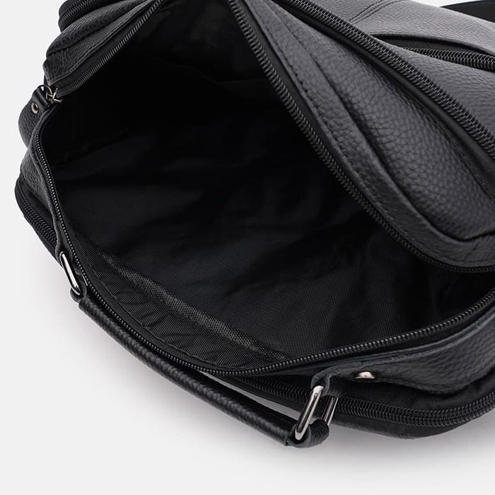 Мужская кожаная сумка Keizer K1710bl-black купить недорого в Ты Купи
