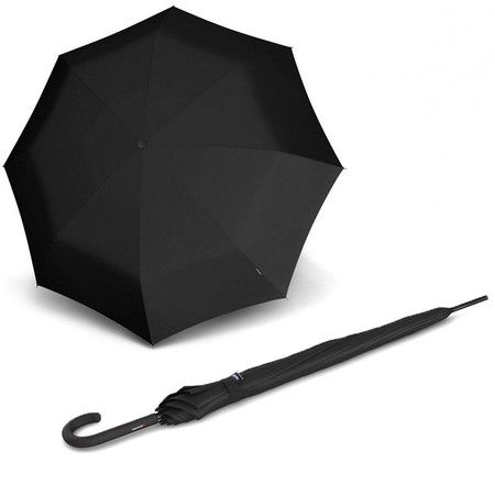 Зонт-трость полуавтомат Knirps A.760 Stick Automatic Black Kn96 7760 1000 купить недорого в Ты Купи