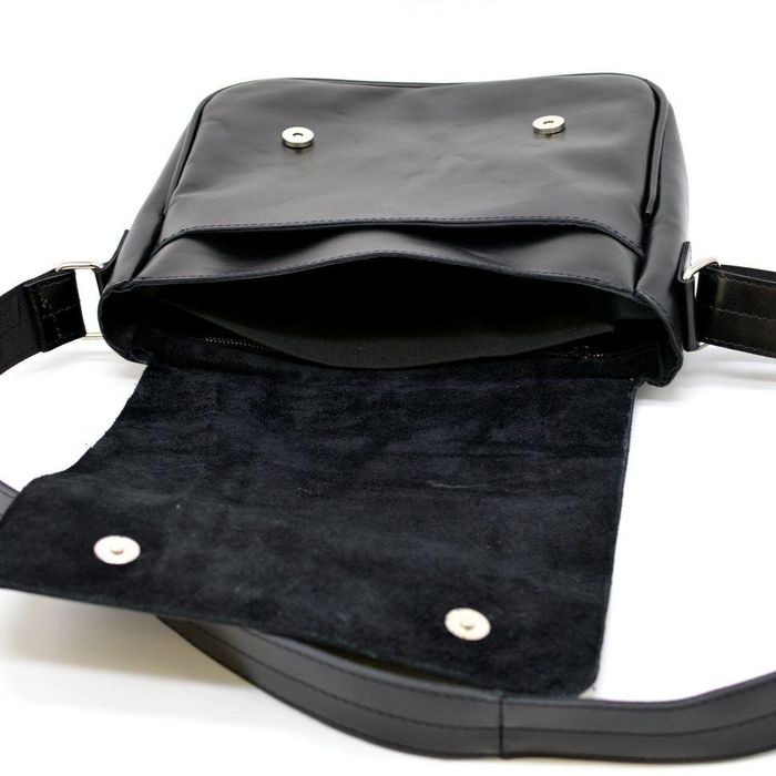 Мужская кожаная сумка TARWA ga-0002-3md Черный купить недорого в Ты Купи