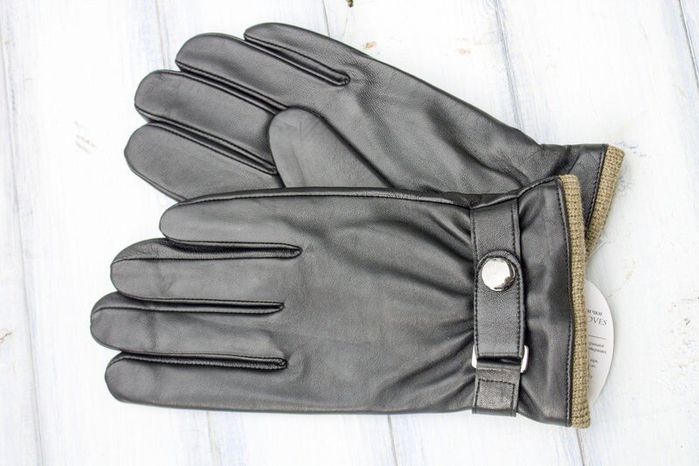 Чоловічі шкіряні рукавички Shust Gloves 755 купити недорого в Ти Купи