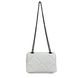 Стеганная женская мягкая сумочка на цепи Firenze Italy F-IT-98106W