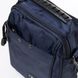 Чоловіча сумка через плече або на блакитному ремені Lanpad 8382