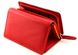 Женский кожаный кошелек Visconti BORA rb43 red m