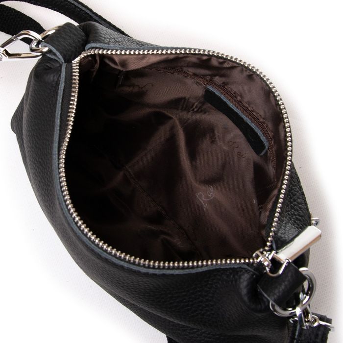 Женская кожаная сумка с косметичкой ALEX RAI 1558 black купить недорого в Ты Купи