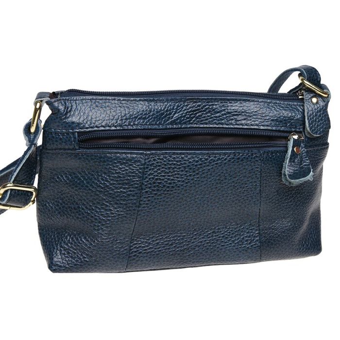 Женская кожаная сумка Keizer K11181-blue купить недорого в Ты Купи