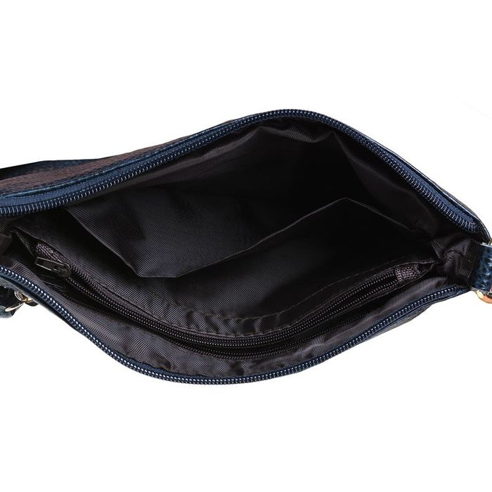 Жіноча шкіряна сумка Keizer K11181-blue купити недорого в Ти Купи