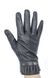 Черные женские перчатки из натуральной кожи Shust Gloves М