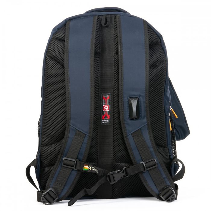 Смарт-рюкзак с USB для ноутбука Power In Eavas 5143 blue купить недорого в Ты Купи