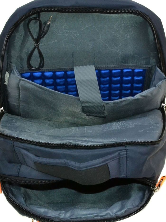 Смарт-рюкзак с USB для ноутбука Power In Eavas 5143 blue купить недорого в Ты Купи