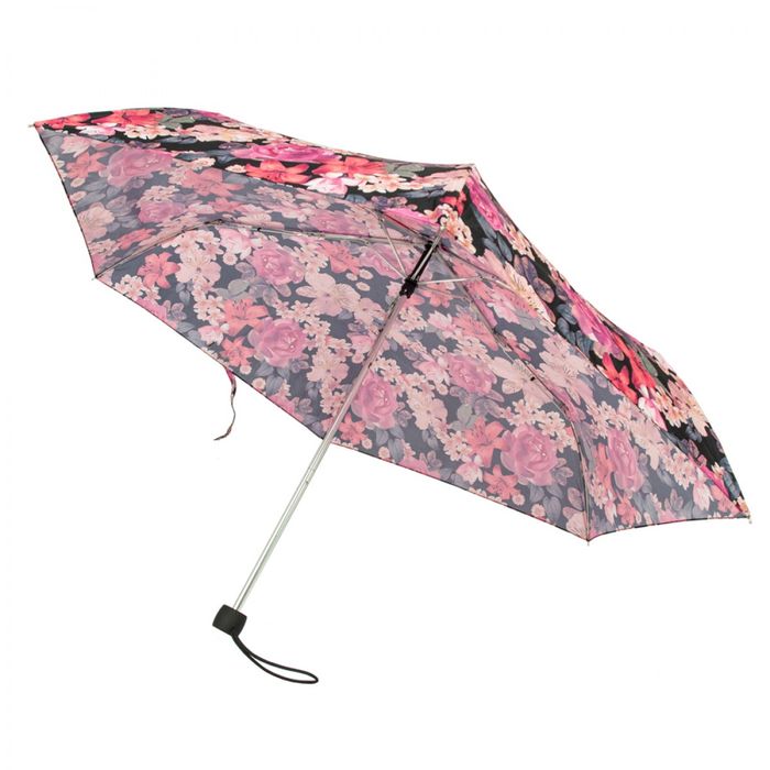 Механический женский зонт Fulton Superslim-2 L553 Viviens Floral (Цветы Вивьен) купить недорого в Ты Купи