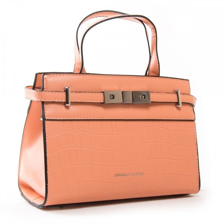 Женская сумочка из кожезаменителя FASHION 01-05 7136 orange купить недорого в Ты Купи