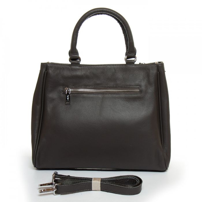 Женская кожаная сумка ALEX RAI 8782-9 grey купить недорого в Ты Купи