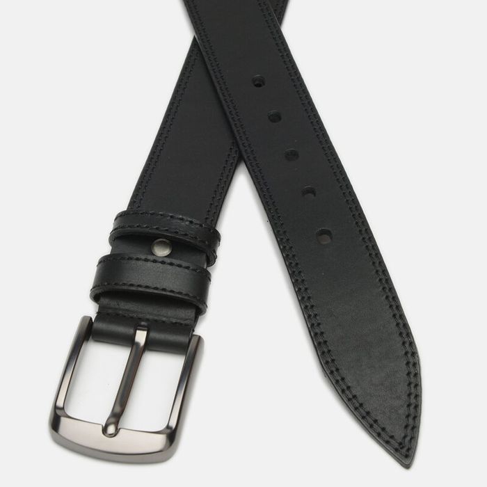 Мужской кожаный ремень Borsa Leather Cv1mb20-125 купить недорого в Ты Купи