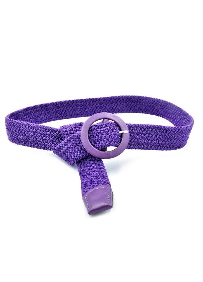 Ремень резинка Weatro Цвет Фиолетовый 35k-rez-0334 купить недорого в Ты Купи