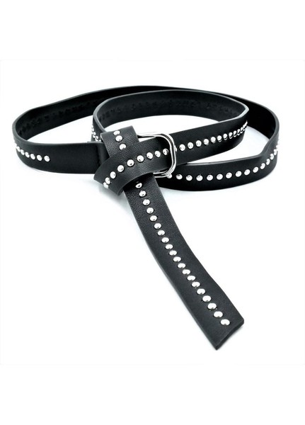 Жіночий пояс-краватка чорний KZ-ZH30-KIT-01 купити недорого в Ти Купи