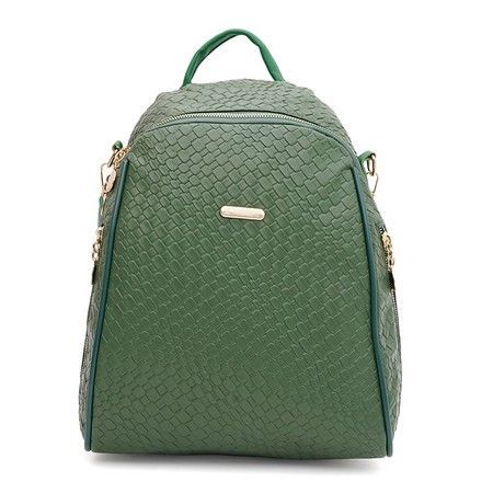 Женский рюкзак Monsen C1ZMD6812gr-green купить недорого в Ты Купи