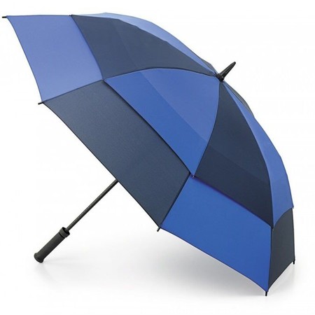 Зонт-гольфер механический унисекс Fulton Stormshield S669 - Blue Navy (Голубой Синий) купить недорого в Ты Купи
